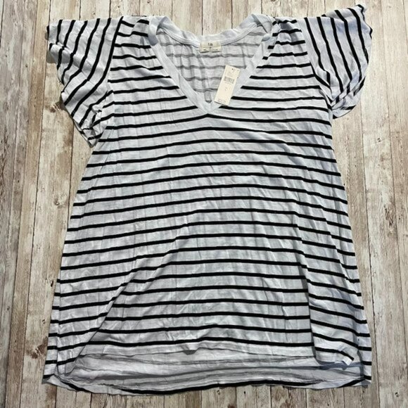 Anthropologie Large Women's Stripped Shirt - Picture 1 of 4